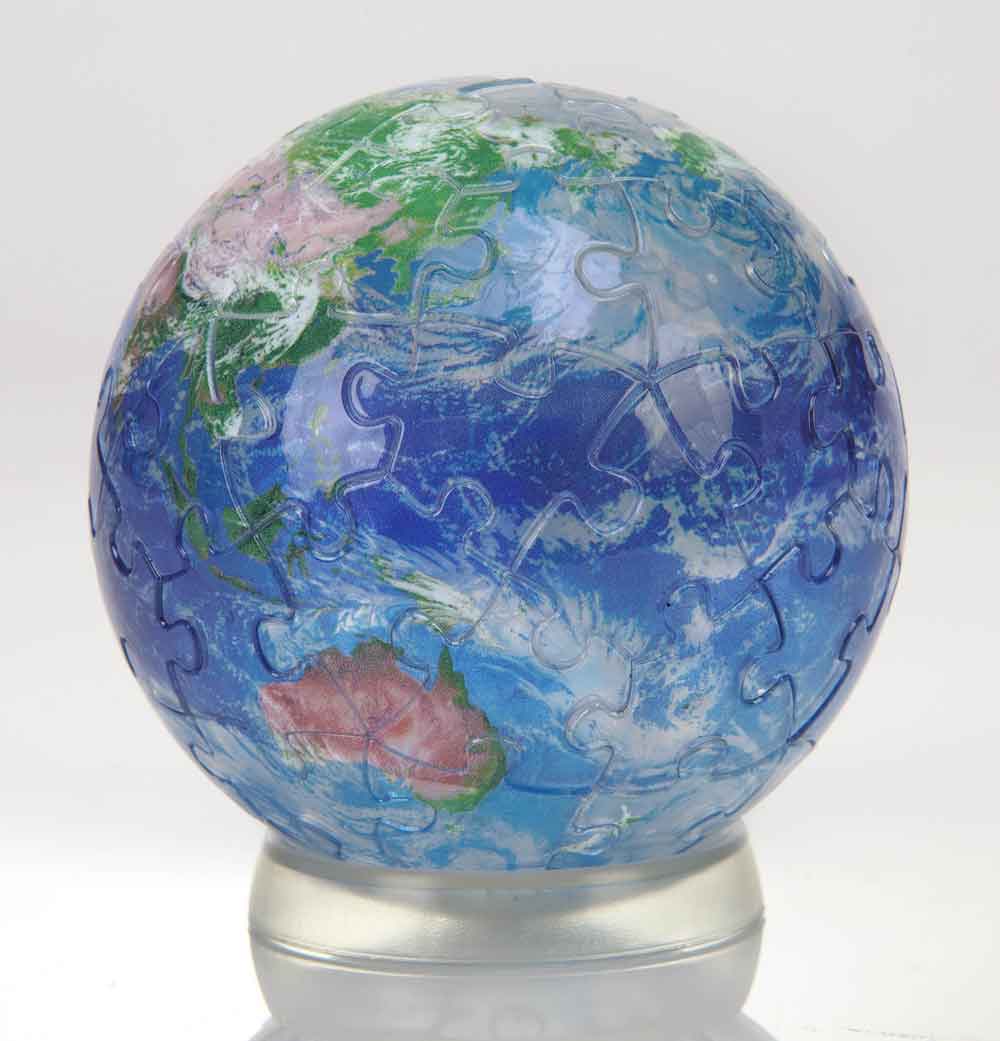 ３Ｄ球体パズル　クリアＥＡＲＴＨ